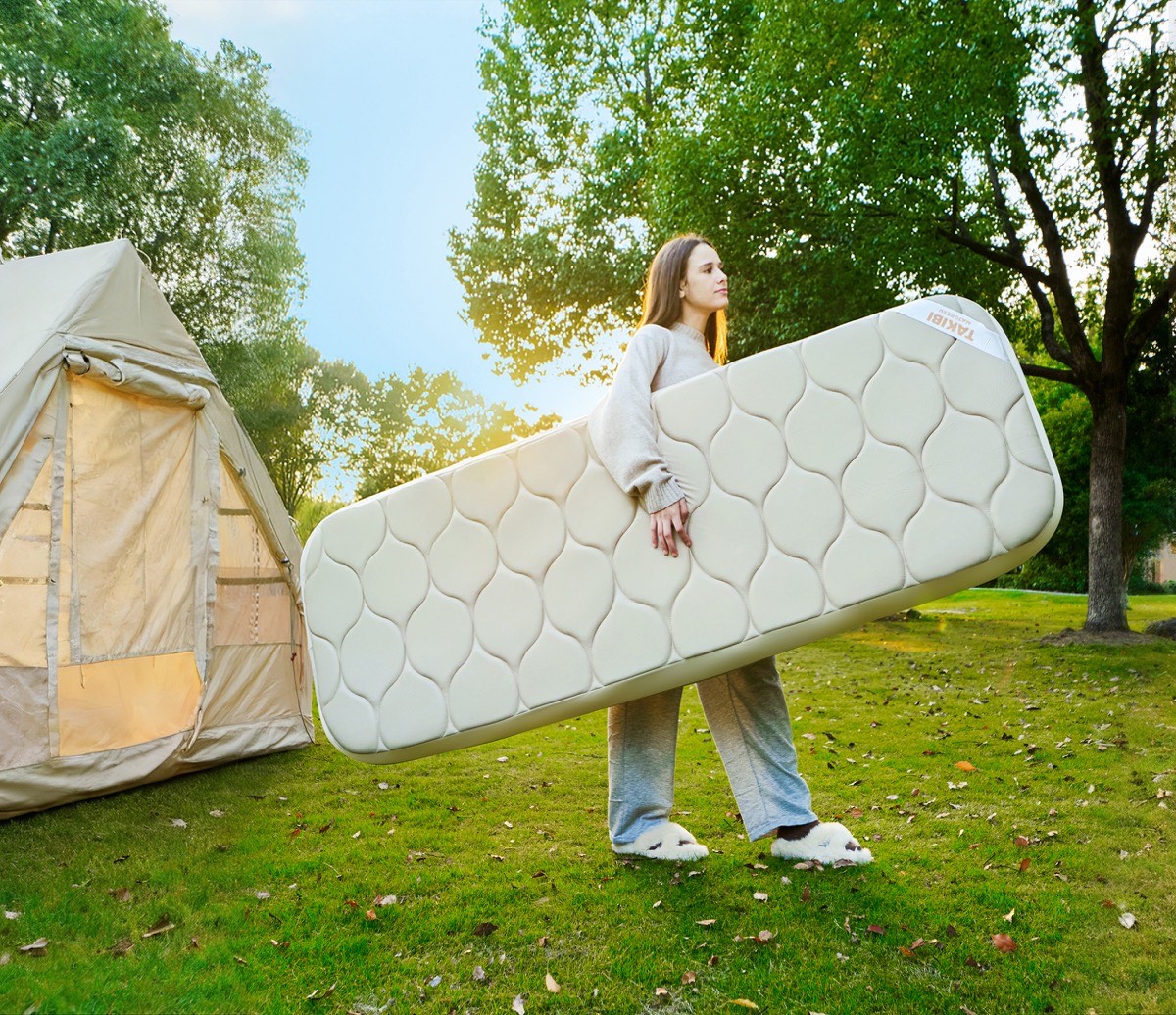 Samtopia TPU 10cm ultra-compact inflatable mattress for backpacking